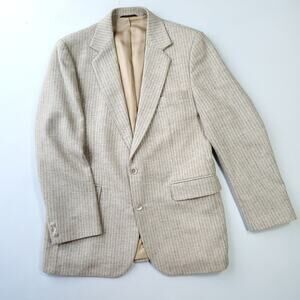 VTG Imperial Haggar Wool Tweed Sport Coat Blazer Ivy League Prep Gentleman 40R